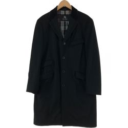 〇〇 BURBERRY BLACK LABEL バーバリーブラックレーベル メンズ コート サイズM BMC58-101-09 ブラック Bランク
