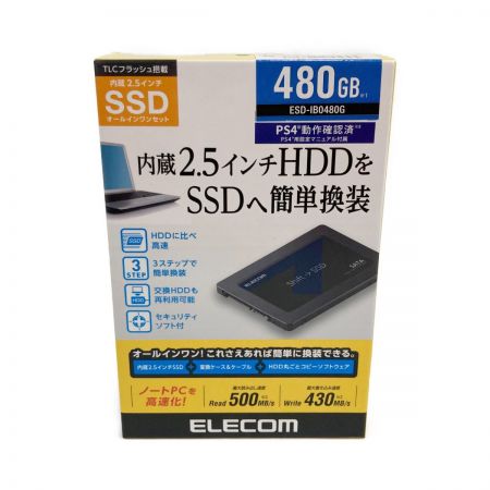  ELECOM エレコム 480GB SSD  ESD-IB0480G 未開封品
