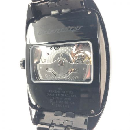  オリエントスター レトロフューチャー AT スモセコ スケルトン 自動巻き 腕時計 H08-60-A1