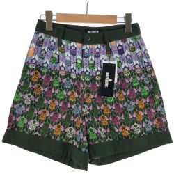 〇〇 MARY QUANT マリークワント レディース ショートパンツ サイズM オリーブ Sランク
