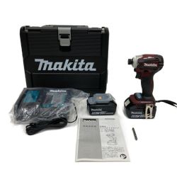 〇〇 MAKITA マキタ 充電式 インパクトドライバ 18V 6.0Ah  TD172DRGX レッド 未使用品 Sランク
