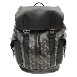 〇〇 COACH コーチ ホースキャリッジ 馬車柄 バックパック デイパック 89897 Bランク