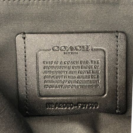  COACH コーチ リュックサック レザー バックパック F37599 ブラック