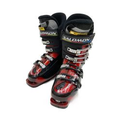 〇〇 SALOMON サロモン XT FALCONCS スキーブーツ 297mm 25-25.5ｃｍ レッド Cランク
