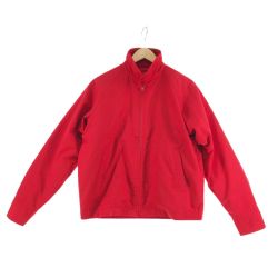 〇〇 VAN ヴァン メンズ ジャケット スイングトップ サイズL CTK1309 レッド Bランク