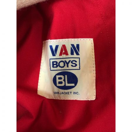  VAN ヴァン メンズ ジャケット スイングトップ サイズL CTK1309 レッド