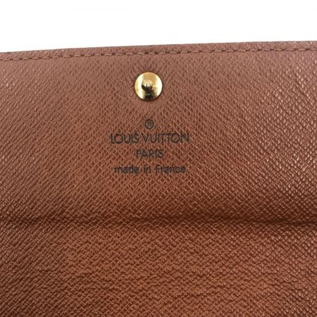  LOUIS VUITTON ルイヴィトン ポルトフォイユ サラ モノグラム 長財布 M61734 ブラウン