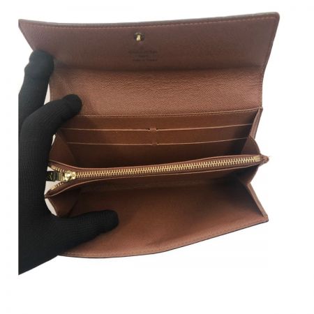 LOUIS VUITTON ルイヴィトン ポルトフォイユ サラ モノグラム 長財布 M61734 ブラウン