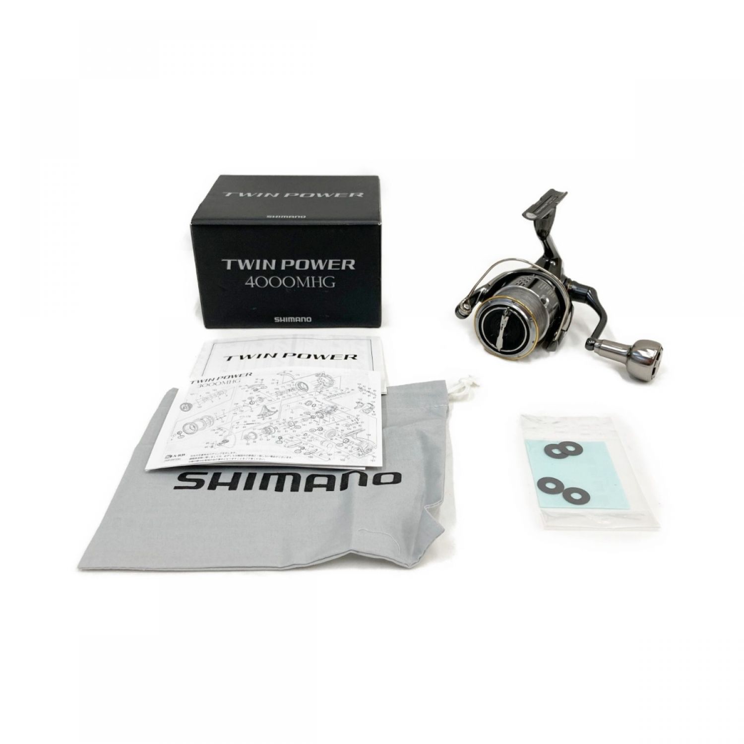 中古】 SHIMANO シマノ 20ツインパワー TWINPOWER スピニングリール