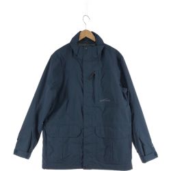 〇〇 Eddie Bauer エディバウア メンズ ジャケット マウンテンパーカー サイズM ネイビー Bランク