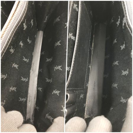  Yves Saint Laurent イブサンローラン クラッチバッグ セカンドバッグ ブラック