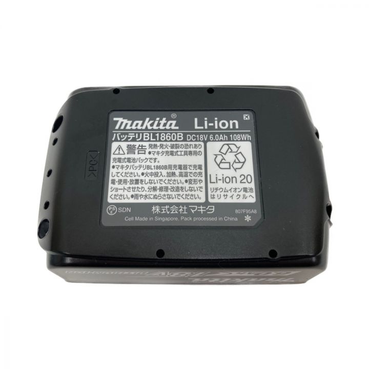 MAKITA マキタ 純正 リチウムイオンバッテリ 18V/6.0Ah A-60464 BL1860B 未使用品｜中古｜なんでもリサイクルビッグバン