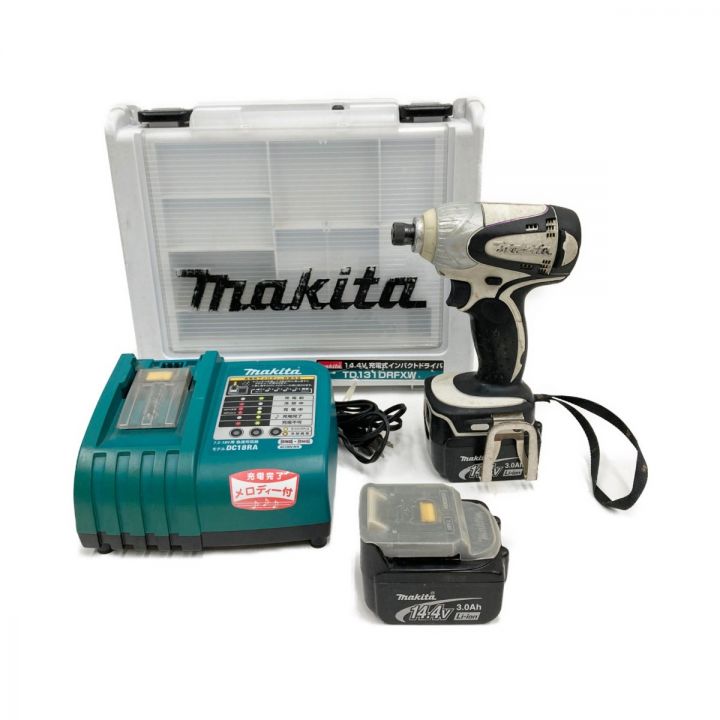 MAKITA マキタ 充電式 インパクトドライバ 14.4V 3.0Ah TD131D｜中古｜なんでもリサイクルビッグバン