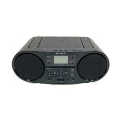 〇〇 SONY ソニー CDラジオ ZS-RS81BT ブラック Bランク
