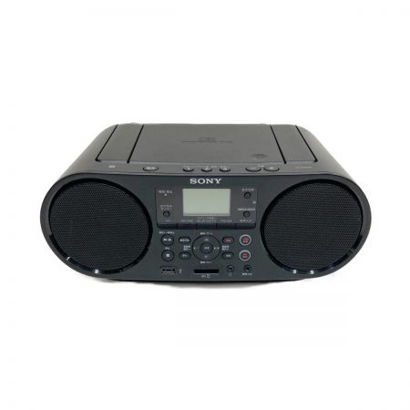  SONY ソニー CDラジオ ZS-RS81BT ブラック