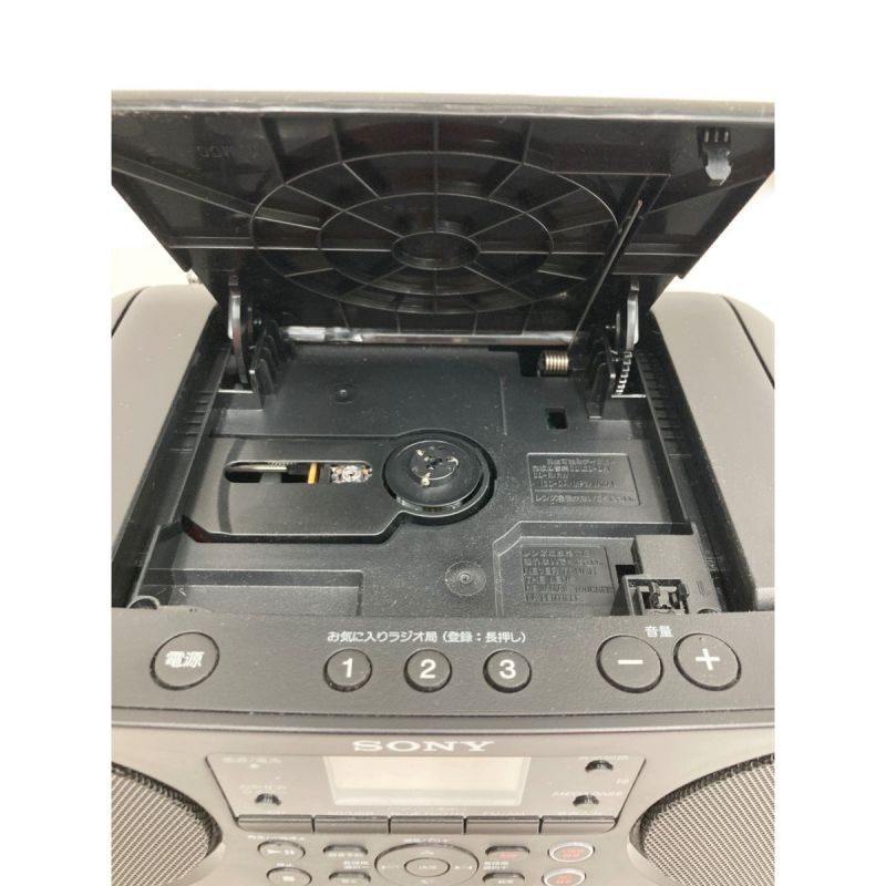 中古】 SONY ソニー CDラジオ ZS-RS81BT ブラック Bランク｜総合