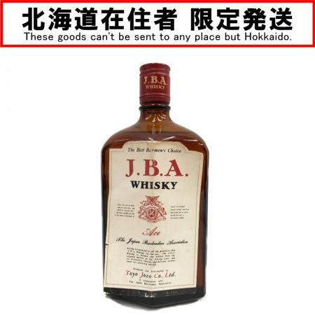 【北海道内限定発送】 J.B.A ウイスキー 2級 39％ 750ml  古酒 未開栓