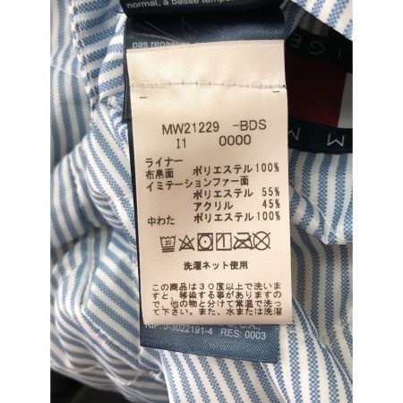  TOMMY HILFIGER トミーヒルフィガー メンズ ジャケット 2 in 1 フーデッドブルゾン サイズS MW21229 ブラック×ネイビー