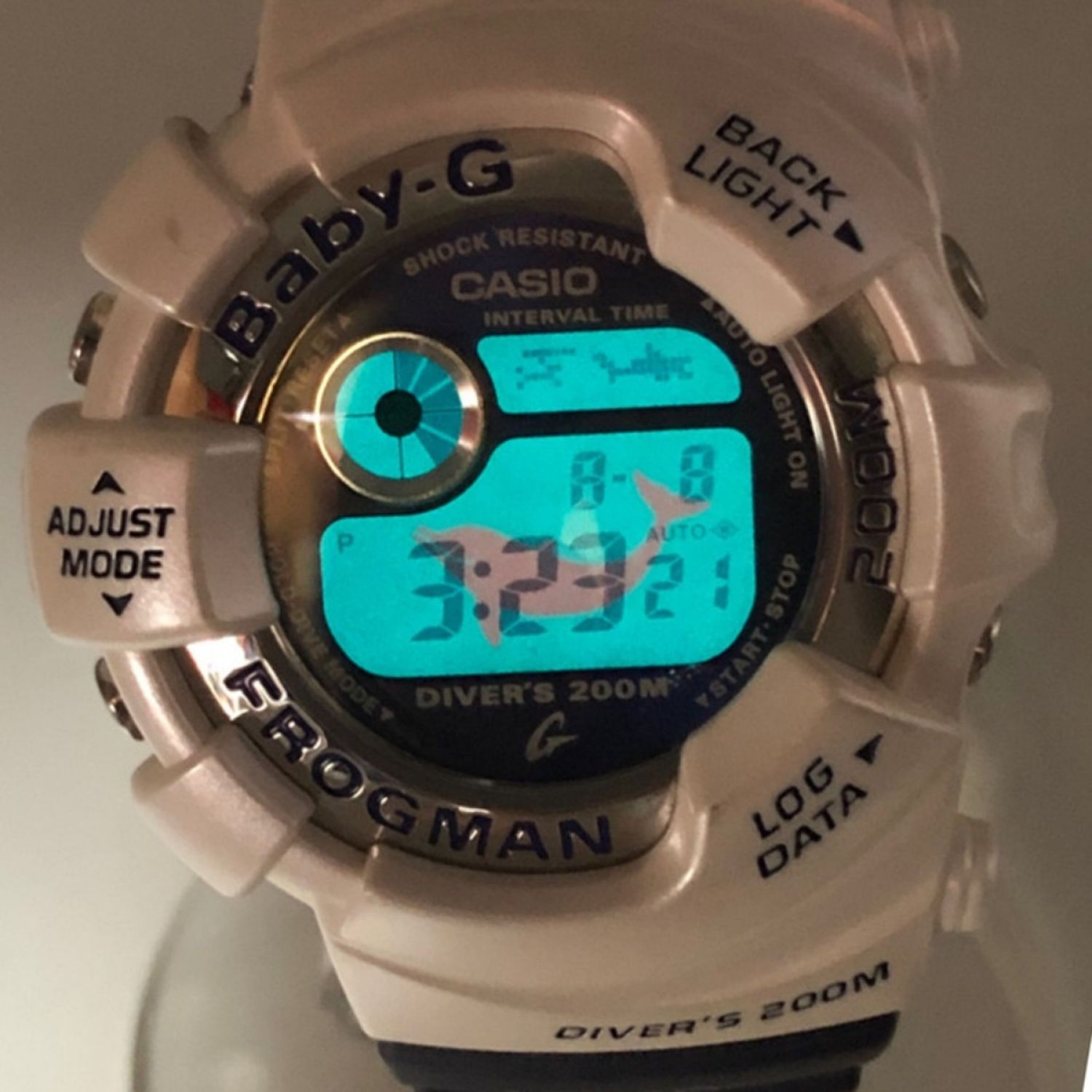 中古】 CASIO カシオ 腕時計 Baby-G フロッグマン イルカクジラモデル