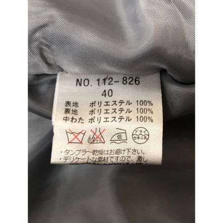 〇〇SPECCHIO スペッチオ レディース コート 中綿コート サイズ40 シルバー