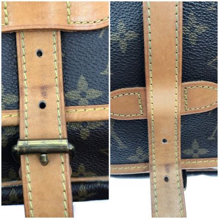 LOUIS VUITTON ルイヴィトン モノグラム ソミュール 30 斜め掛け ショルダーバッグ M42256 現状渡し