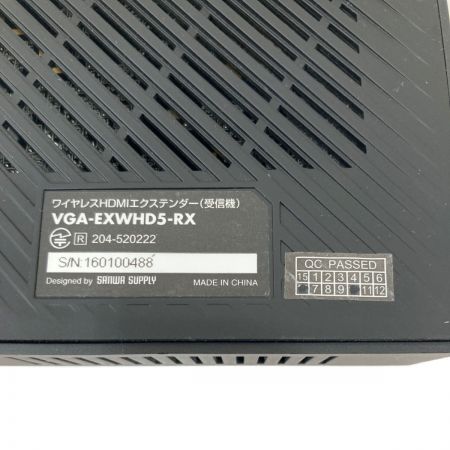  SANWA ワイヤレス HDMI エクステンダー VGA-EXWHD5