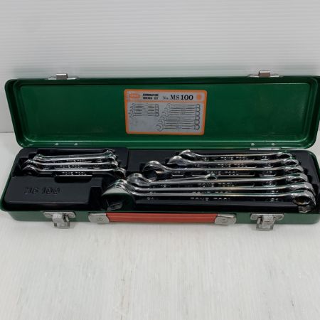  TONE トネ ハンドツール コンビネーションレンチセット MS100