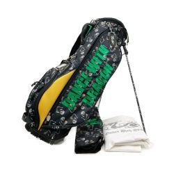 〇〇 Dance with Dragon ダンスウィズドラゴン スタンド キャディバッグ 9型 3.1kg D3-618001 ブラック 未使用品 Sランク