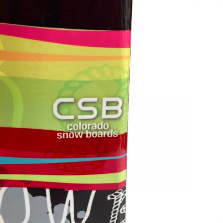 CSB シーエスビー スノーボード  ビンディング付  ブラック 130cm 現状渡し