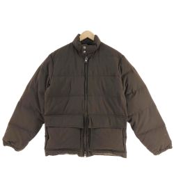 〇〇 Schott ショット メンズ ダウンジャケット サイズS ブラウン Bランク