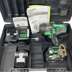 ЗЗ HiKOKI ハイコーキ 36V 19mm インパクトレンチ 充電器 バッテリー×2 ケース付 WR36DA 2XP 未使用品 Sランク