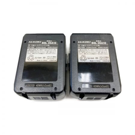  HiKOKI ハイコーキ マルチボルト 36V コードレスインパクトレンチ WR36DA 2XP 未使用品