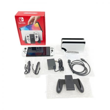 Nintendo ニンテンドウ Nintendo Switch 有機ELモデル Joy-Con L/ R ホワイト HEG-S-KAAAA ホワイト