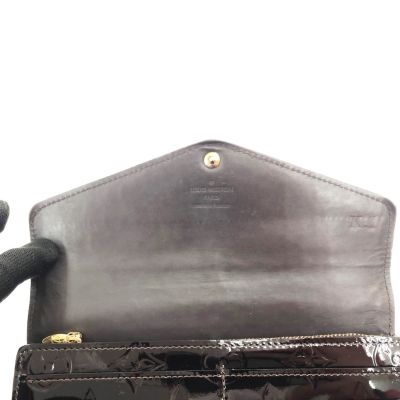 中古】 LOUIS VUITTON ルイヴィトン ヴェルニ ポルトフォイユ サラ