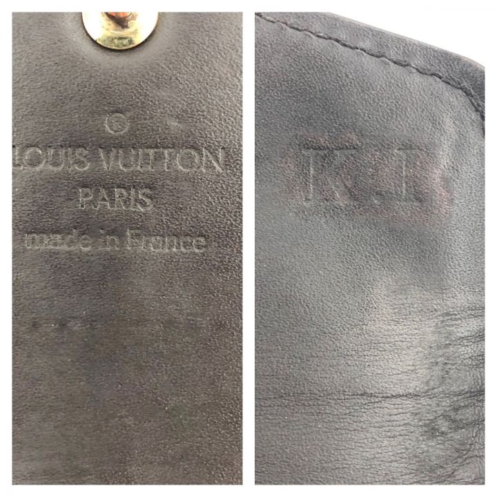 LOUIS VUITTON ルイヴィトン ヴェルニ ポルトフォイユ サラ アマラント 二つ折り 長財布 イニシャル入り M90152 ｜中古｜なんでもリサイクルビッグバン