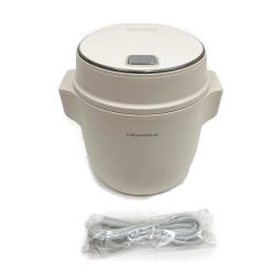 〇〇 RECOLTE コンパクトライスクッカー RCR-1 ホワイト Bランク