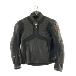 〇〇 アレンネス プロテクタージャケット レザージャケット ブラック サイズ48 Bランク