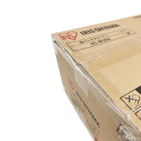  IRISOHYAMA アイリスオーヤマ 紙パッククリーナー 掃除機 IC-B102 ホワイト 未開封品