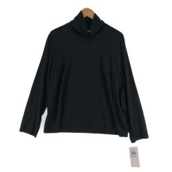 〇〇 Leilian レリアン レディース カットソー タートルネックカットソー サイズ15+ ブラック Bランク