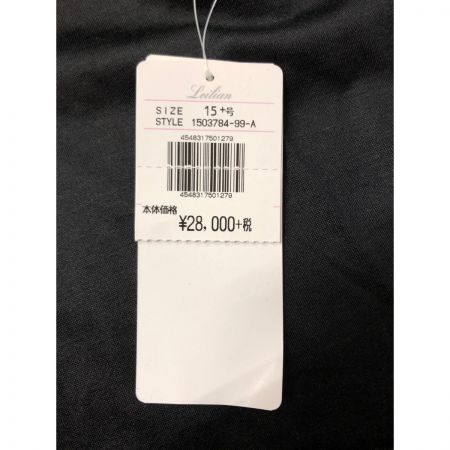  Leilian レリアン レディース カットソー タートルネックカットソー サイズ15+ ブラック