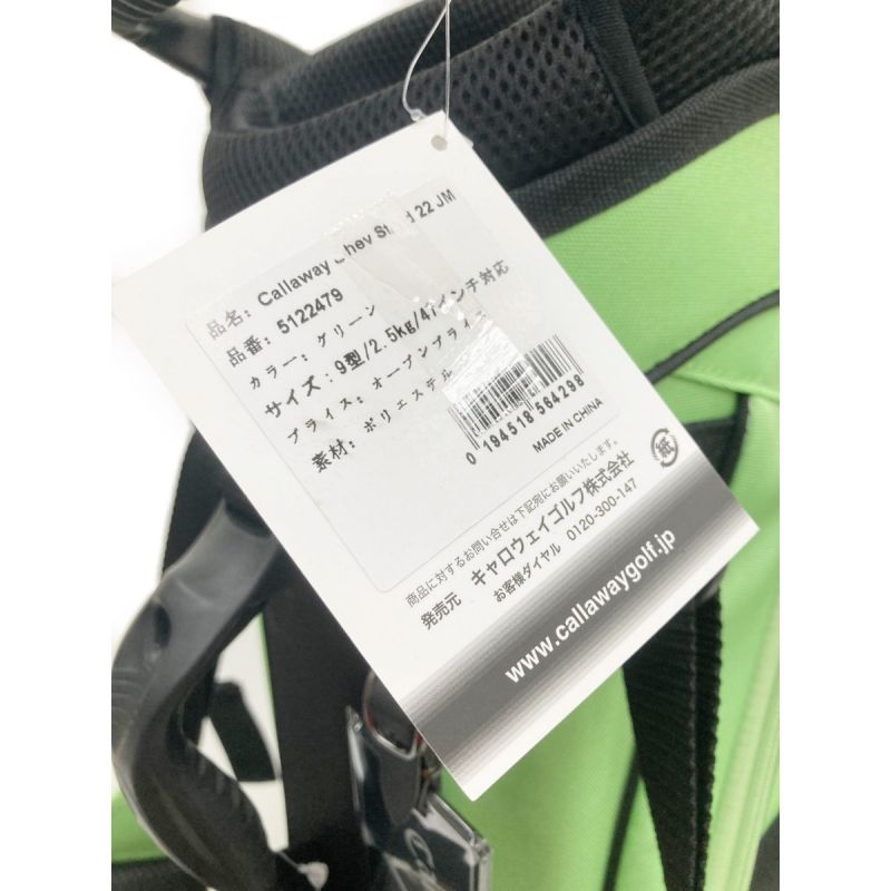 中古】 Callaway キャロウェイ シェブ スタンド 22 JM 9.0型