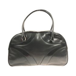 〇〇 PRADA プラダ ミニボストン バッグ ブラック Cランク