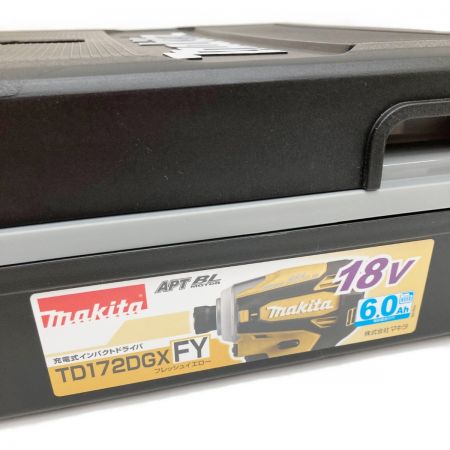  MAKITA マキタ 充電式インパクトドライバ TD127D イエロー×ブラック x ブラック 未使用品