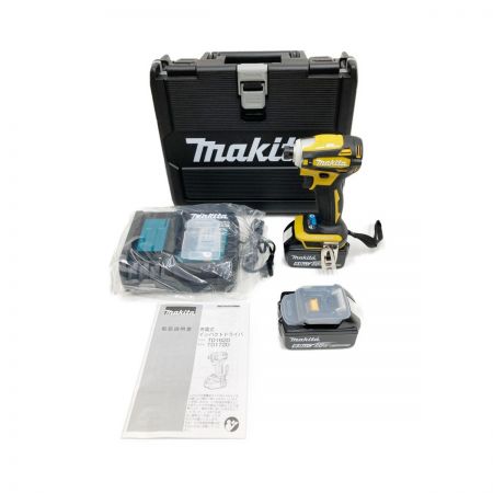  MAKITA マキタ 充電式インパクトドライバ TD127D イエロー×ブラック x ブラック 未使用品