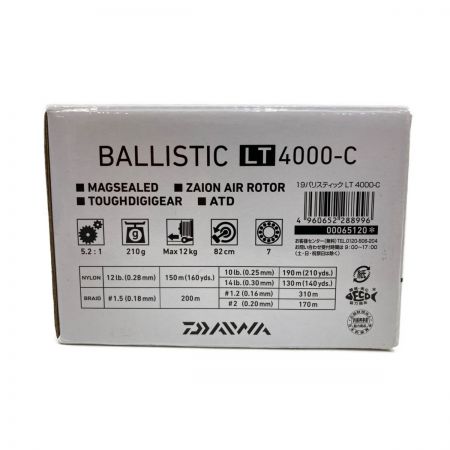  DAIWA ダイワ スピニングリール バリスティック BALLISTIC LT4000-C