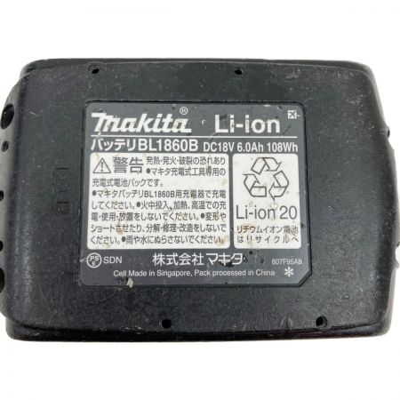  MAKITA マキタ 充電式インパクトドライバ 18V 6.0Ah TD172D ブラック