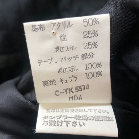  ITALIYA イタリヤ レディース コート サイズ11 ブラック×ヒョウ柄