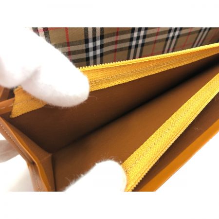  BURBERRY LONDON バーバリーロンドン 財布 長財布  FN860 マスタード