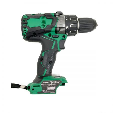  HiKOKI ハイコーキ マルチボルト 36V コードレス 振動ドライバドリル DV36DA グリーン 本体のみ