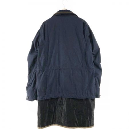  sacai メンズ ジャケット SOLID SHRIVEL COAT リバーシブルコート サイズ2 20-02385M ネイビー×カーキ